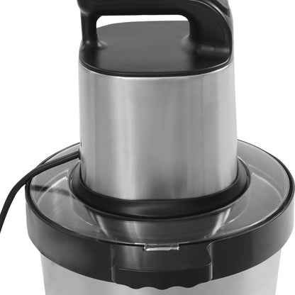 1500W Electric Food Chopper, 6.5L Kitchen Processor for Meat, Vegetables, Fruits – 3 Speeds, Stainless Steel Blades, Easy Clean.