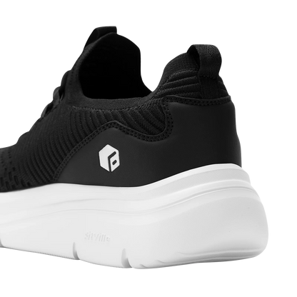 FitVille Herrenschuhe zum Hineinschlüpfen, leichte, breite Breite für Plattfüße, Plantarfasziitis, Fersenschmerzlinderung