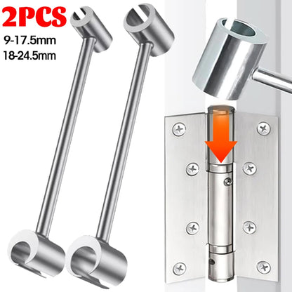 Doppelseitiges Scharnier-Einstellwerkzeug Reparaturschlüssel für Türen Schränke Möbel Haushalt mit Rundbolzen langlebige praktische Handwerkzeuge ideal für Zuhause Werkstatt zeitsparend multifunktional und robust