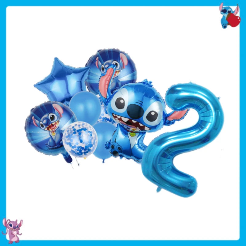 Disney Lilo und Stitch Geburtstag Party Dekoration Geschirr Tasse Teller Tischdecke Luftballons Thema Party liefert Banner Hintergrund