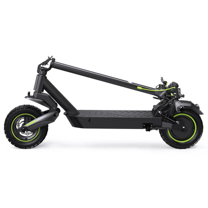 Isinwheel S10 Max Adult Electric Scooter 10 inches Off-Road Pneumatic Tires Foldable City Electric Scooter 1000W 48V15Ah Battery