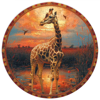 Unique Wooden Animal Jigsaw Puzzles Colorful Rabbit Cat Dog 3D Puzzle Gift Interactive Toy for Adults Kids Educational Jigsaws.