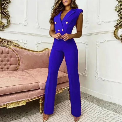 Women Jumpsuit Lace Straight Leg Elegant Long Jumpsuit V-neck Mesh Elegant Tube Spring Sexy Party Night Evening Jumpsuit Summer