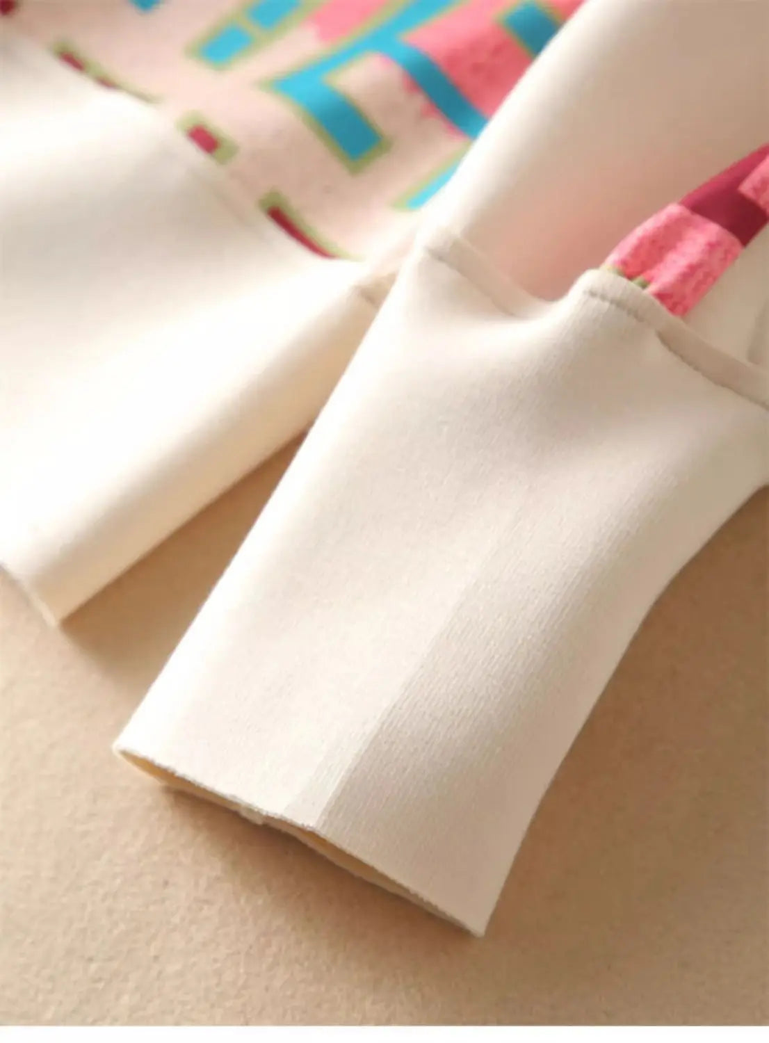 Frühling Herbst frauen Kleidung Set Gedruckt Doppel-Reißverschluss Jacke + hohe Taille Elastische Kordelzug Breite Bein Hosen Sport zwei-Stück Set