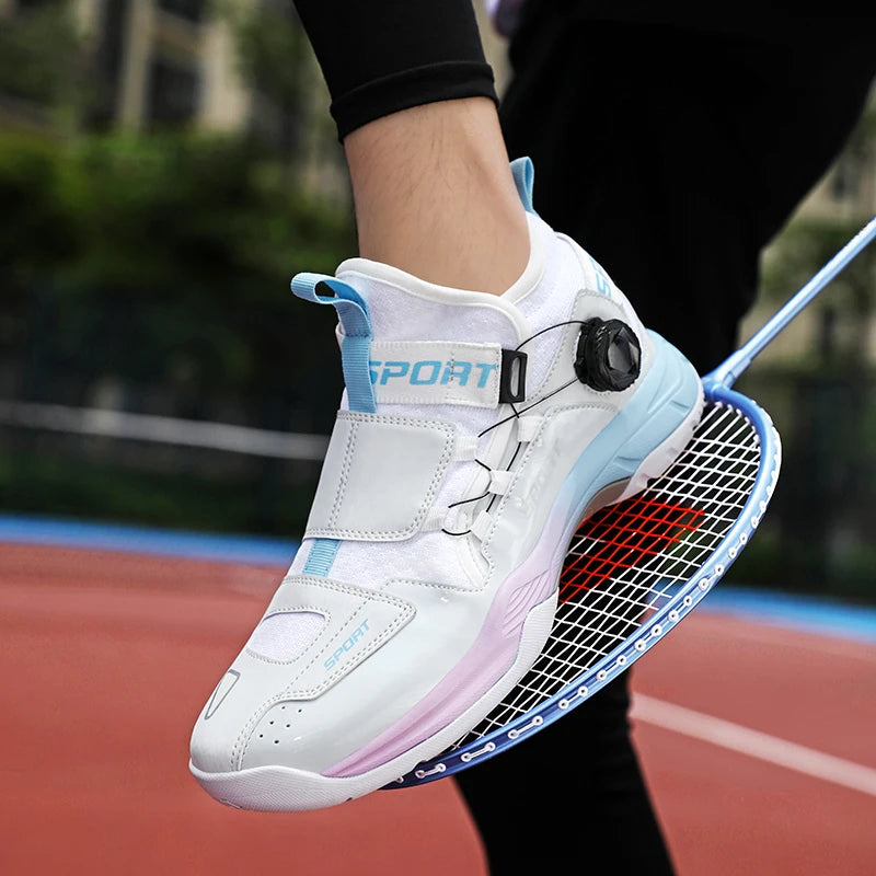 Badminton Shoes Men Anti Slip Cushioning Shoes High-quality Tennis Shoes Outdoor Sports Pro Sneakers Men and Women.