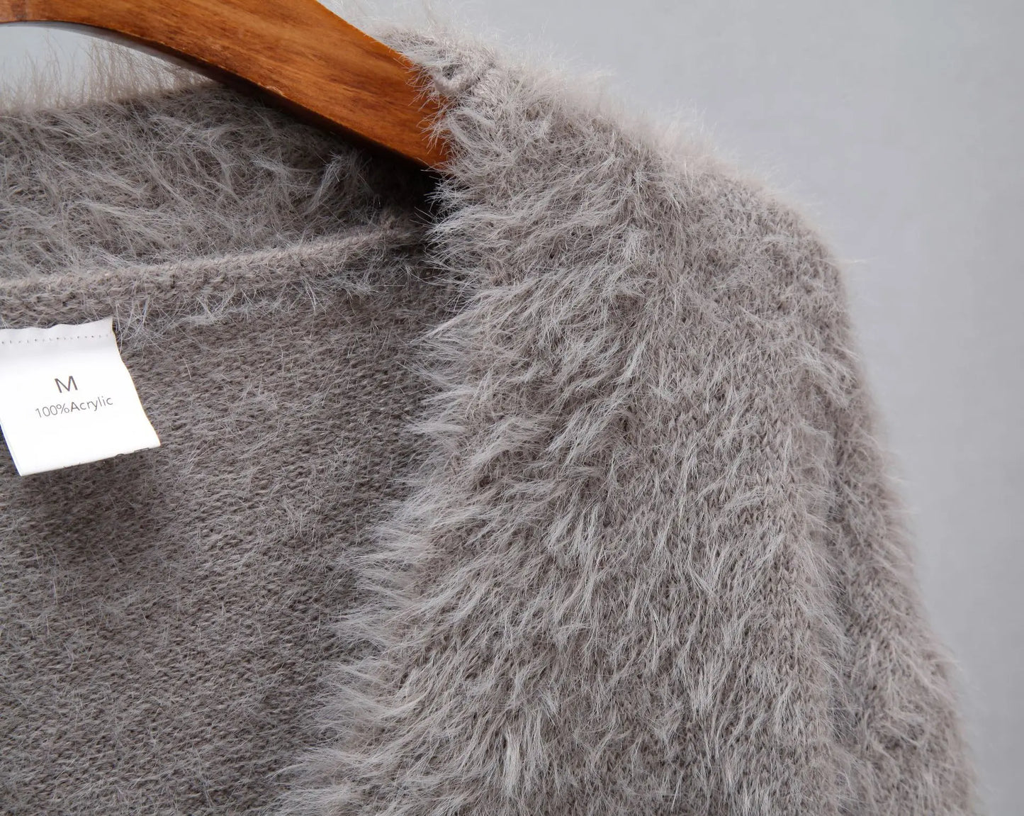 Women New Knitted Thick Cashmere Wool Cardigan Chic V Neck Single Breasted Fashion Long Sleeve Sweater Fall Winter Coat Outwear.