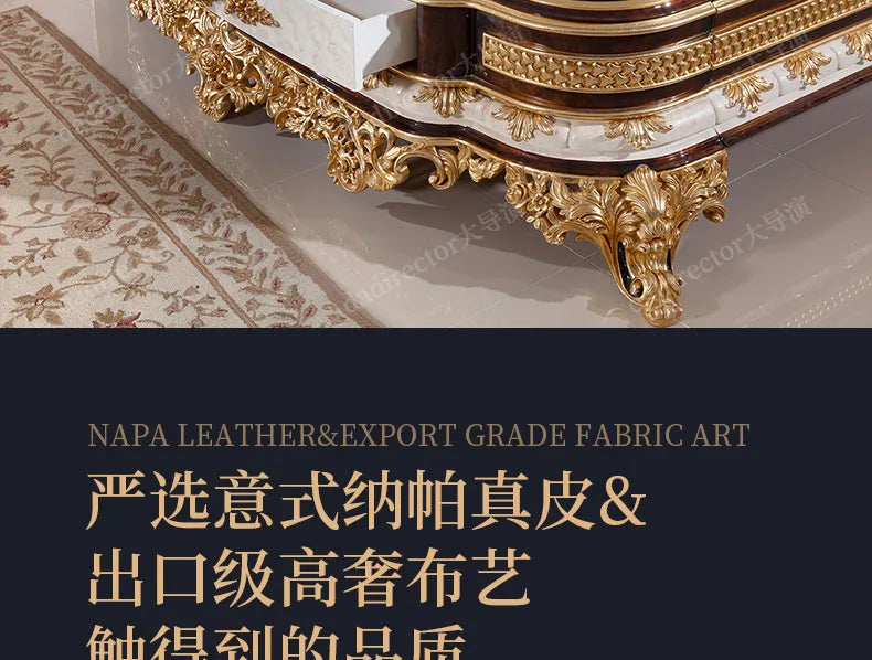 Europäische Prinzessin Bett Schlafen Ästhetik Hochzeit Hohe Qualität Erwachsene Ungewöhnliche Designer Bett Schlafzimmer Mode Muebles Möbel