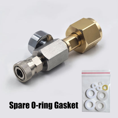 Brand New Filling Station Soda Water Maker Cylinder Tank Bottle CO2 Refill Adapter Connector W21.8-14 or G3/4 or CGA320.