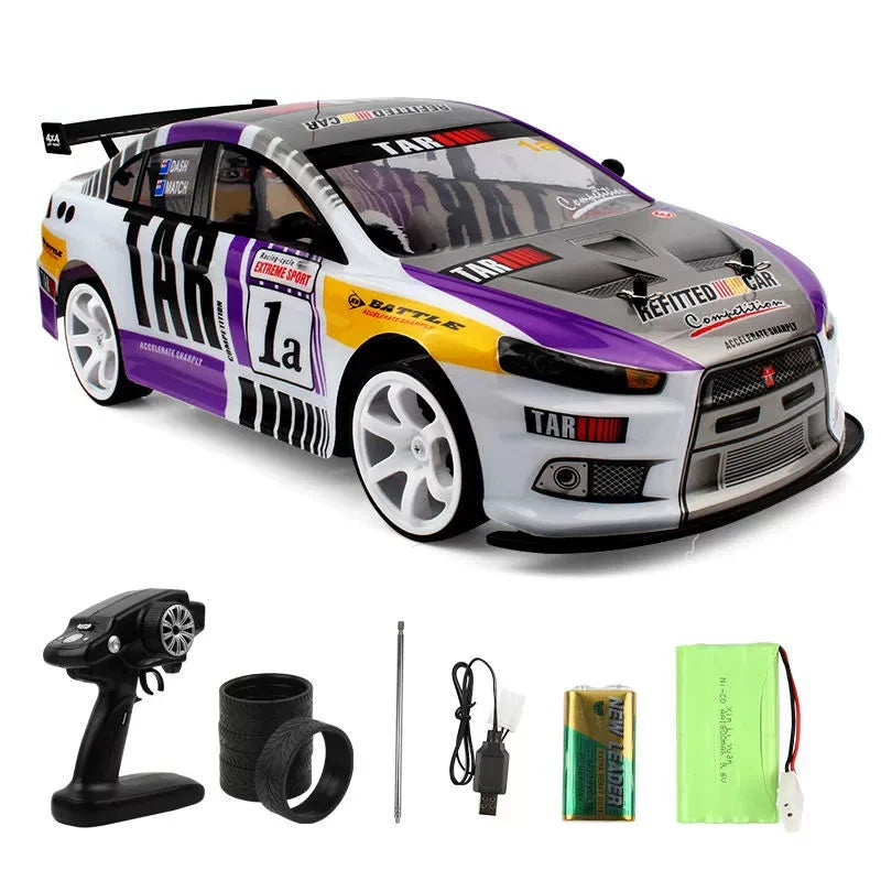 1: 10 4wd 70km/H Remote-Controlled Drifting Car Drifting Wheel Anti-Collision Off-Road Racing Car Remote-Controlled Off-Road.