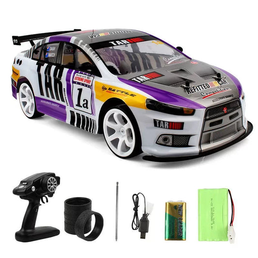 1: 10 4wd 70km/H Remote-Controlled Drifting Car Drifting Wheel Anti-Collision Off-Road Racing Car Remote-Controlled Off-Road.