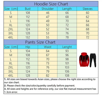 Men's Set Hooded Sweatshirts Sweatpants Autumn Winter Male Daily Casual Sports Jogger Suit 2025 Urban Fashion Hoodies Sportswear.