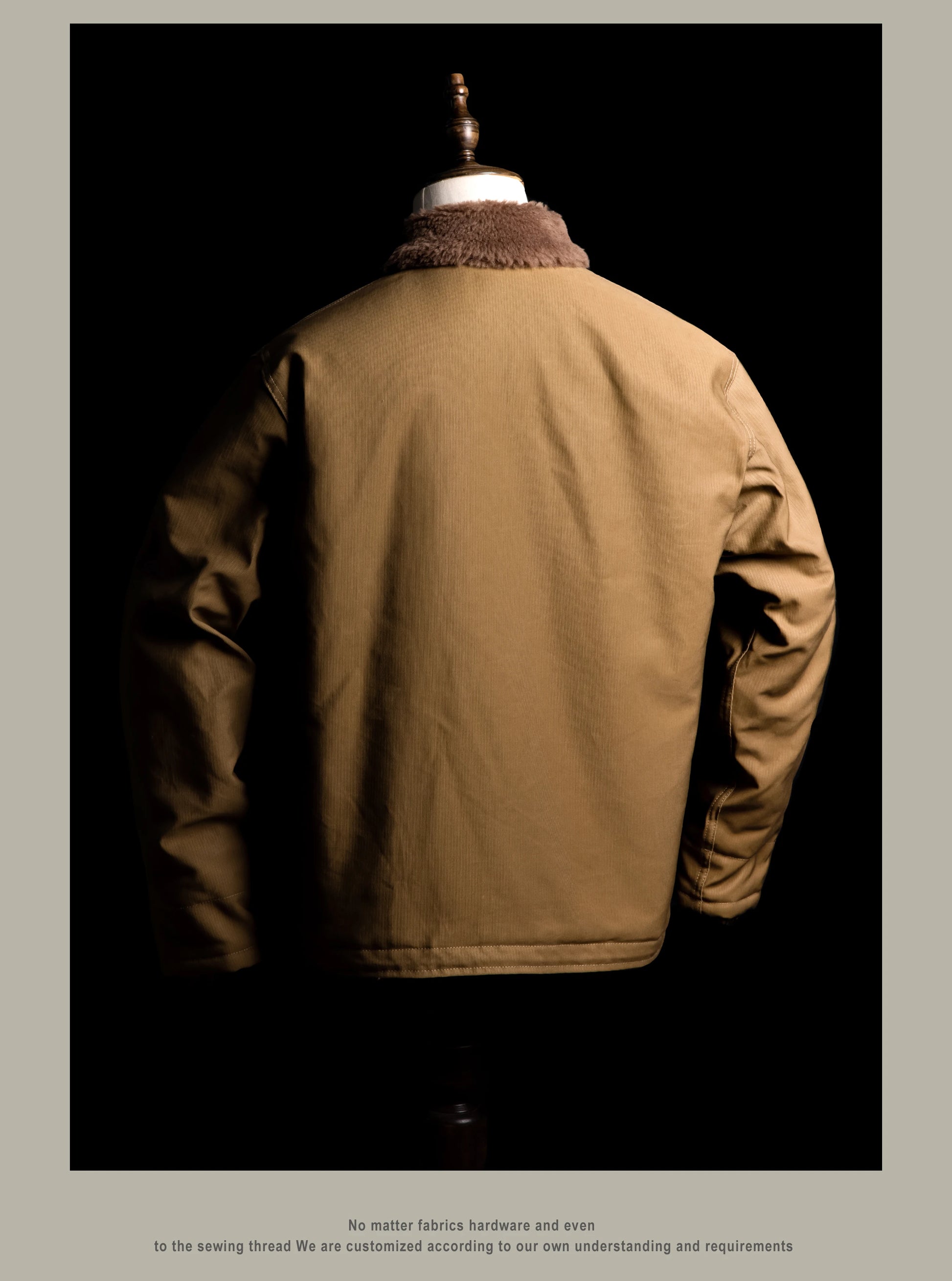 Red Tornado US Size Good Quality Cotton Canvas 70% Wool N1 Jacket N1-0001B.