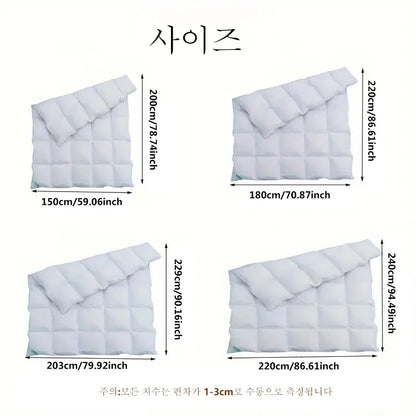 hotel style Comforter Queen KingLightweight fluffy comfortable and breathable soft winter quilt very warm 220x240 Quilts  - et.