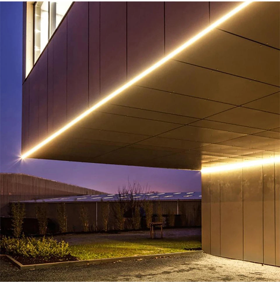 10M 5M 3M COB LED Light Strip 220V IP65 Waterproof Diode Tape 288LED/M High Lumen Neon Tube Lamp Tape Kitchen Closet Backlight.