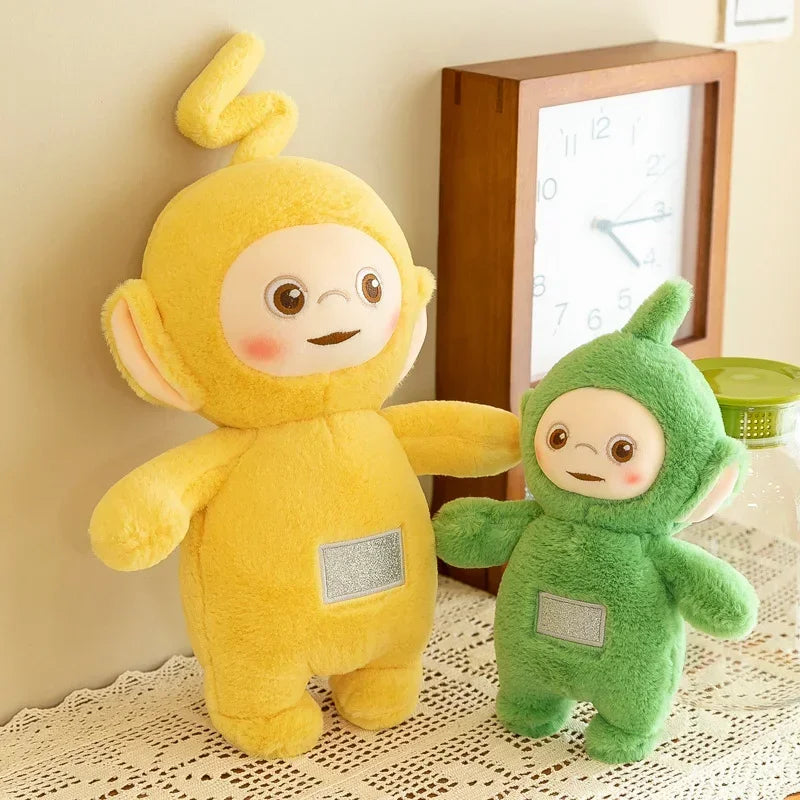 MINISO Teletubbies cartoon doll plush toy soothing doll receiver cute doll decoration boy and girl birthday Halloween gift..