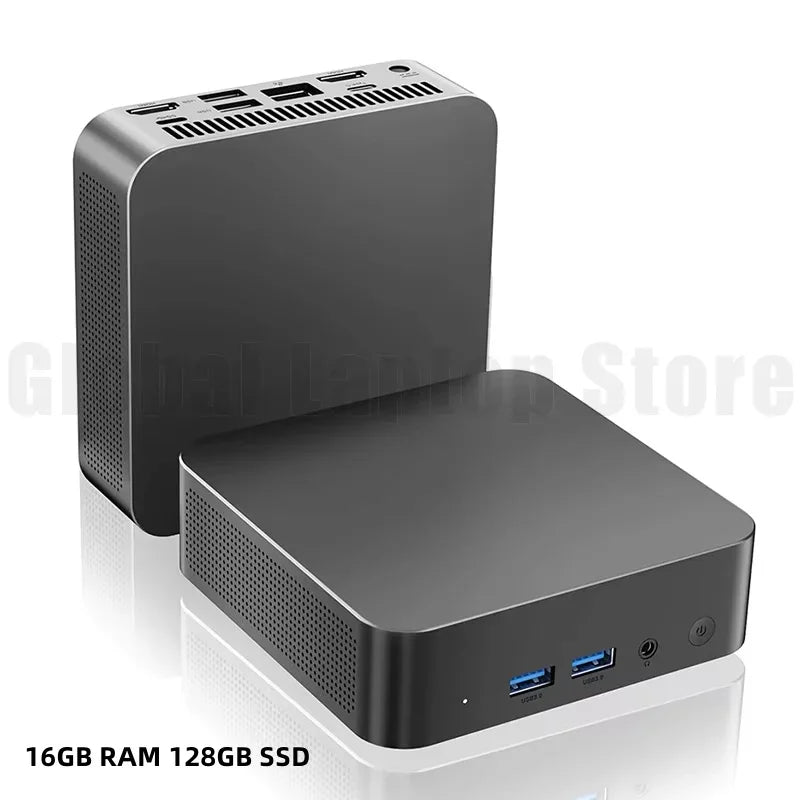 【3-Year-Warranty】2025 Mini PC Intel Core i9 8950HK Gaming Computer Windows 11 16GB DDR4 2TB SSD WiFi 6  Gamer Desktop PC.