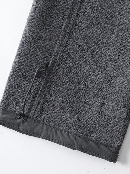 Men's Performance Casual Pants Fleece Lined Outdoors Waterproof Windproof Warm Trousers Business Travel Golf Stretch Pants.