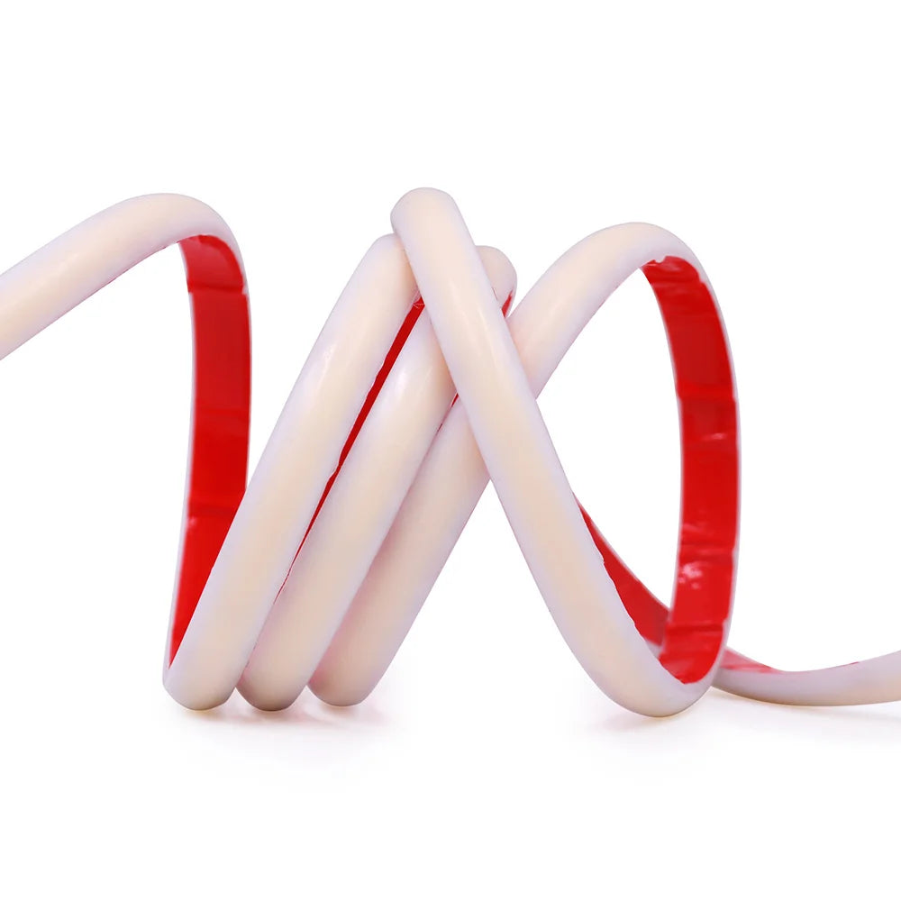 12V 24V COB Led Neon Strip Light Tape Waterproof IP68 320 LEDs Flexible Milk Tube Liner Lighting 10 Colors 0.5m 1m 2m 3m 4m 5m.