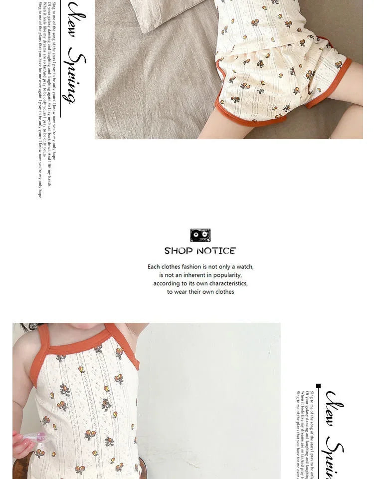 Baby Kleidung Sets Sommer Kleinkind Mädchen Strap Anzüge Baumwolle Druck Baby Jungen Tops T und Shorts Infant Trainingsanzug Neugeborenen Sets.