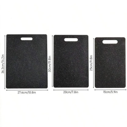 Marble Texture PP Cutting Board Antibacterial and Mildew Cutting Board Kitchen Vegetable Cutting Board Dishwasher Safe.