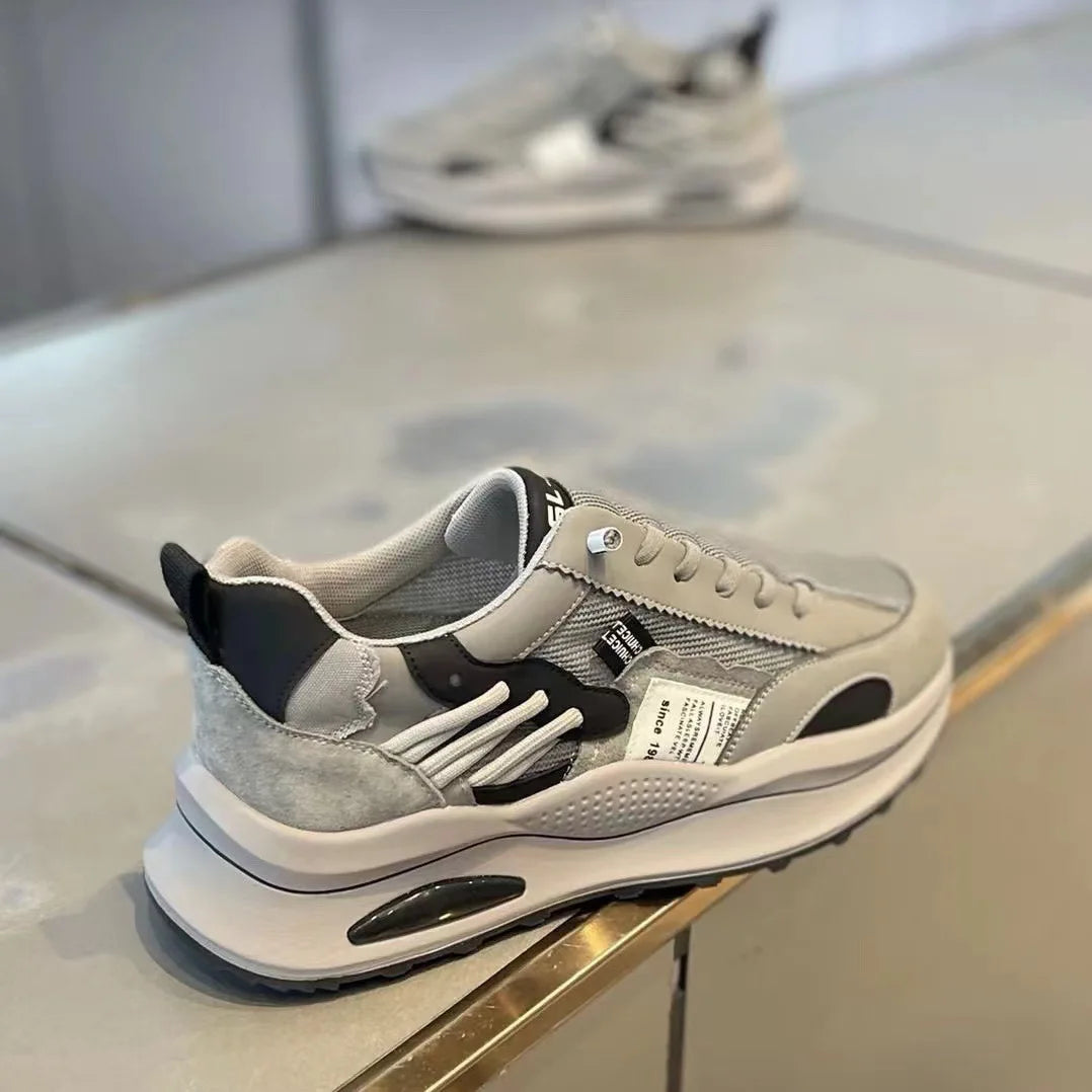 Brand Men Sneakers Thick Sole Comfortable Running Shoes Male Outdoor Mesh Sports Shooes Fashion Men Walking Shoes tenis hombres.