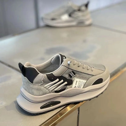 Brand Men Sneakers Thick Sole Comfortable Running Shoes Male Outdoor Mesh Sports Shooes Fashion Men Walking Shoes tenis hombres.