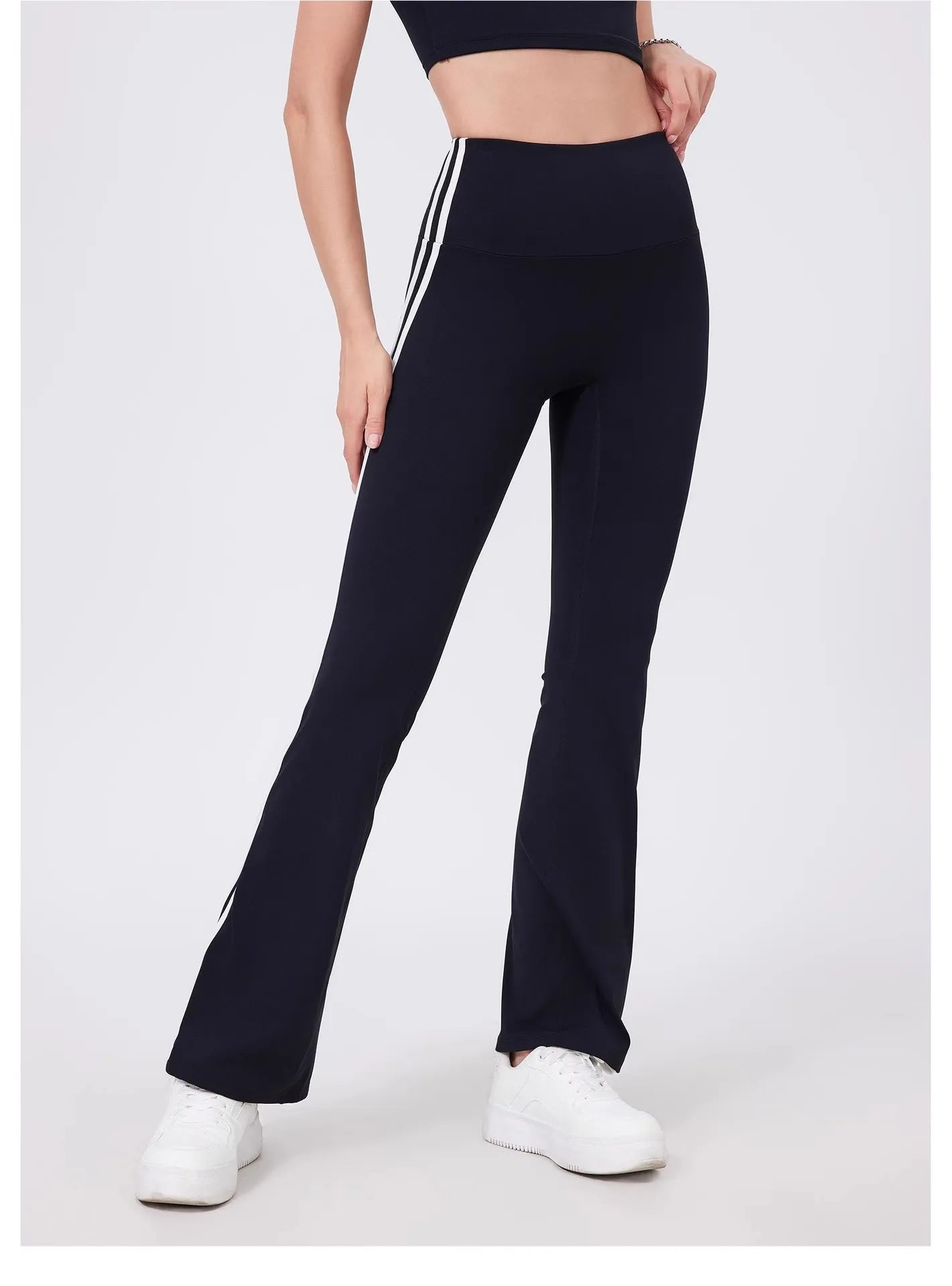 Women's High Waist Yoga Pants Flared Sport Leggings Workout Flared Leggings Casual Wear Comfortable Activewear Gym Leggings.