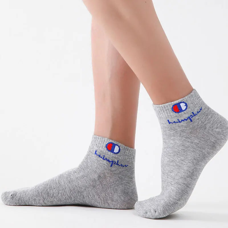 10/20/30 Pairs Socks Men Ankle Cotton Socks Brand Classic Fashion Black White Socks Breathable Mesh Athletic Short Socks Summer.