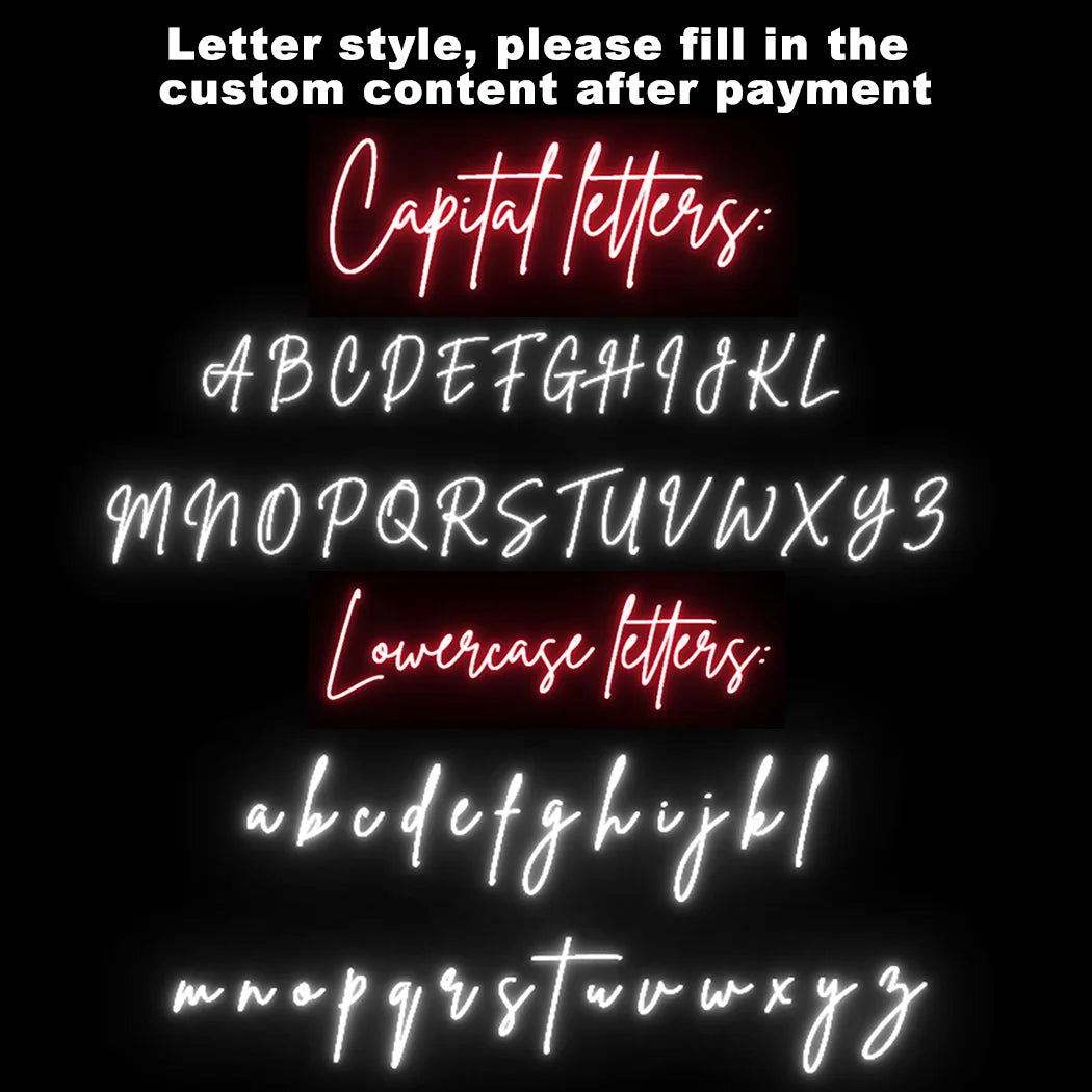 Custom Led Name Sign Gift for Kid Custom Name Signs Teenage Gift Led Neon Sign for Wall Decor Bedroom Decor Personalized Gifts.