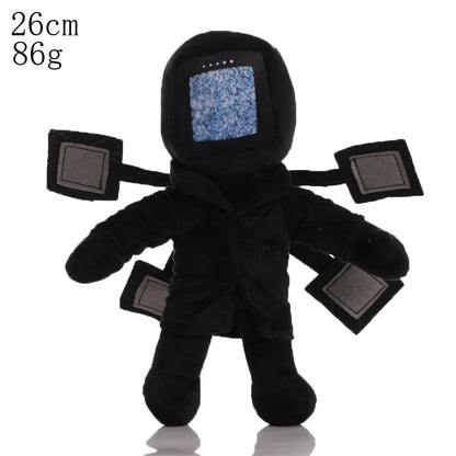 Skibidi Toilet Plush Doll Toys Collectible Gifts for Kids Fans Adults Birthday Anime Game Figure Titan TV Man Cameraman