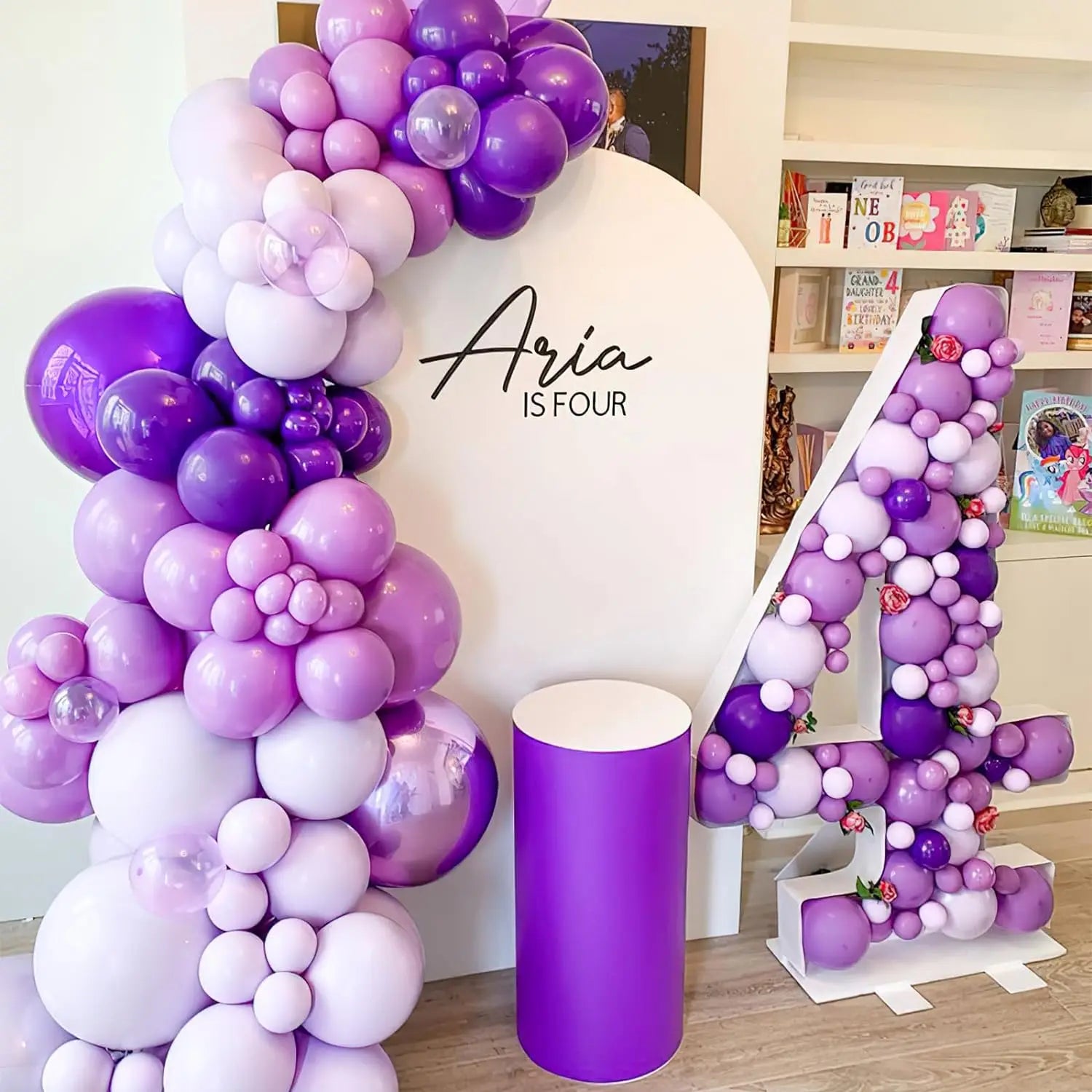 116 stücke lila und andere Farben Latex Ballon Bogen Set für Geburtstage, Hochzeiten, Geschlecht offenbaren, Junggesellen abschied, Familien treffen.