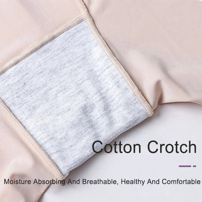 Women's plus Size White under Skirt Shorts Summer Seamless Protective Spandex Safety Hip-up Skirt Underpants Large Size.