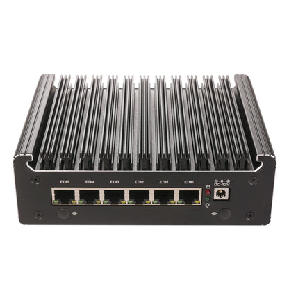 Intel N150 7505 6305 6 Lans i226-V 2.5G Firewall Soft Router DDR4 NVMe 1*COM Type-C pfSense OPNsense Fanless Mini PC Computer.