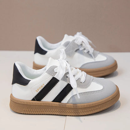 Children Tennis Shoes 2025 New Simple Kids Sneakers for Girls Patchwork Non-slip Boys Causal School Running Sneakers Non-slip.