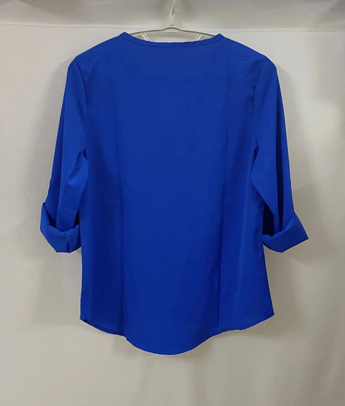 2024 Quality HotSale Plus Size Deep V Neck Women Blouse Chiffon Cool Loose Shirt Fashion Casual Ladies Tops Sexy Zipper Pullover.