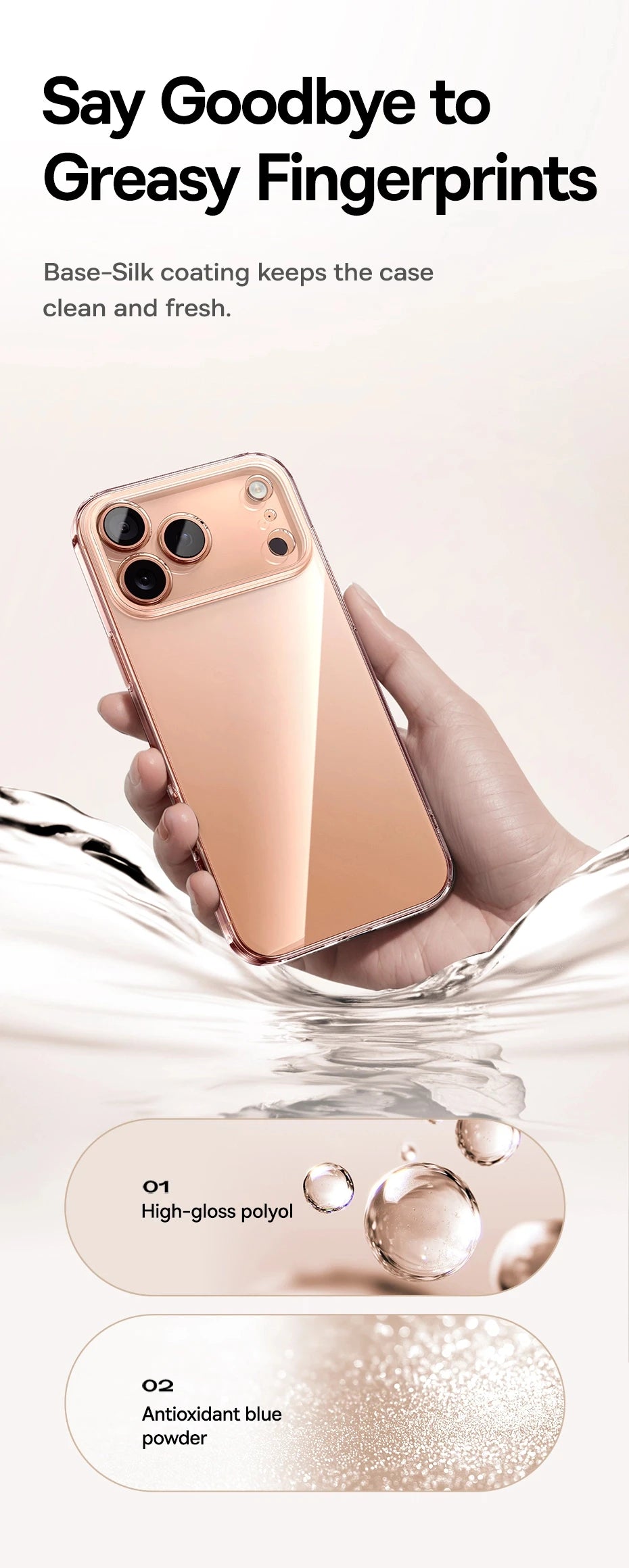 Baseus Clear TPU Case for iPhone 17 16 15 14 13 12 11 Pro Max Plus Air Soft Transparent Phone Cover Soft Thin Protective Case.