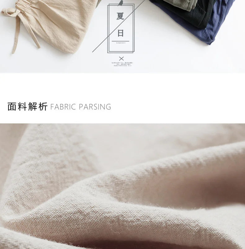 Summer Cotton Linen Shorts Women High Waist Oversize Shorts Short Pants Women Fashion Casual Sports Shorts Female S-XL.