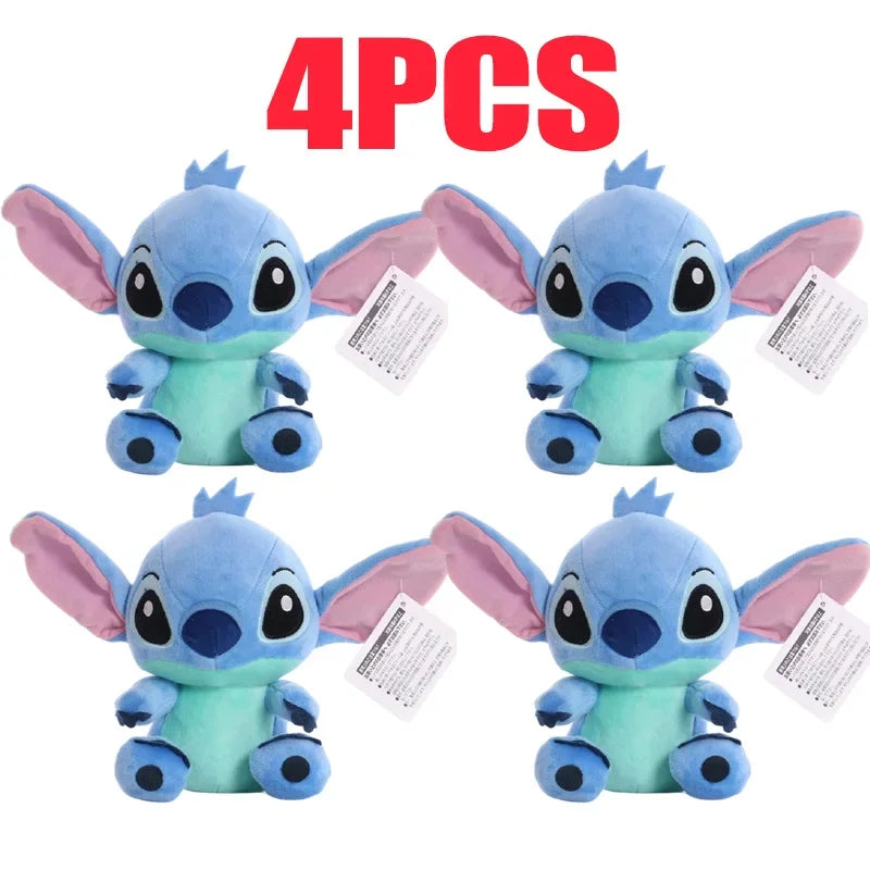 20cm Original Plush Stitch Baby Movie Cartoon Model Doll Children Action Figures Stuffed Toys Pendant Gifts.