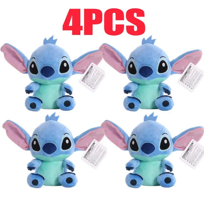 20cm Original Plush Stitch Baby Movie Cartoon Model Doll Children Action Figures Stuffed Toys Pendant Gifts.