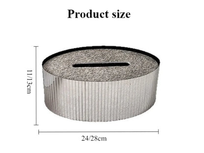 Horsehair Tissue Box Modern Living Room Desktop Tissue Storage Nordic Restaurant Napkin Boxes Home Decoration Accessories.
