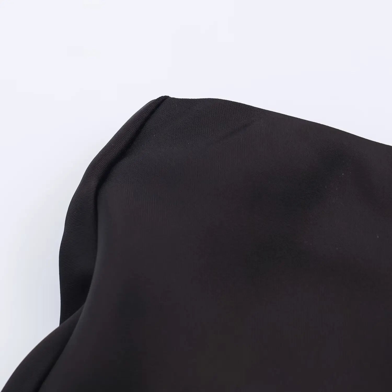 KONDALA Women Elegant Luxury Satin Lace Brown Black Skirt Long Straight Skirt 2025 New Spring Autumn Fashion Party Mujer Skirt.