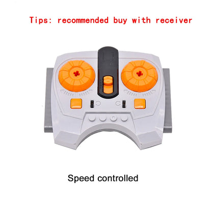 Power Functions Servo Train Car Motor Polarity Switch IR Speed Remote Control Receiver Battery Box Educational Kid Program Toys