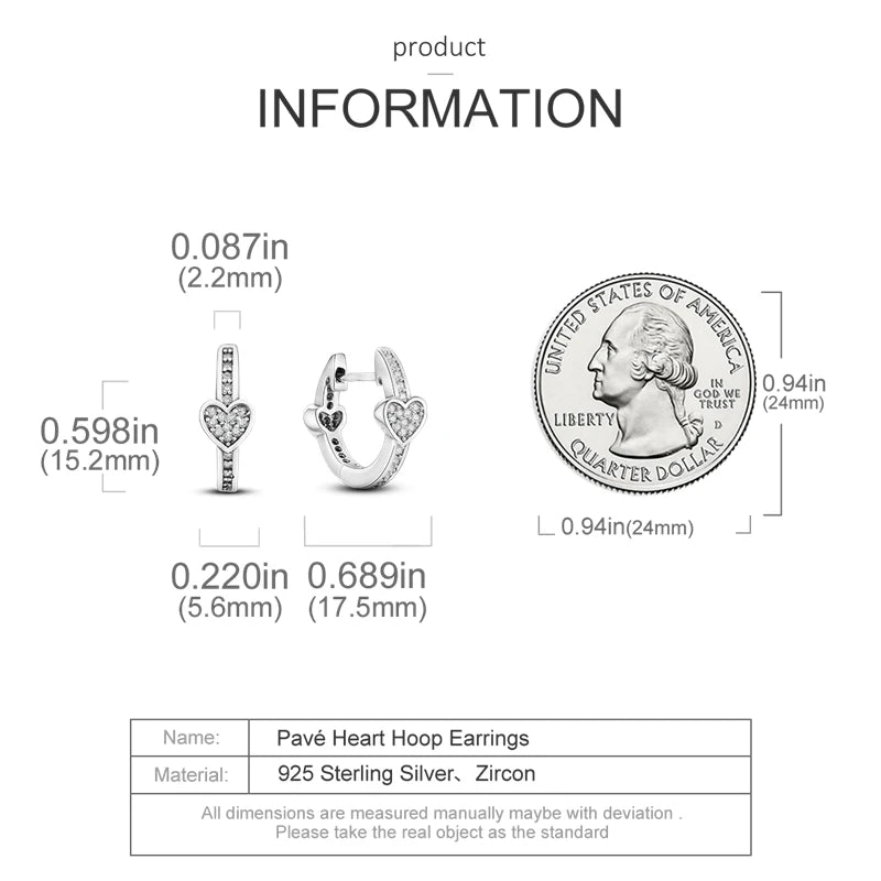 925 Sterling Silver Gold Color Circular Hoop Earrings Golden Earring Fit Original Charms Diy Fine Jewelry For Fashion Women