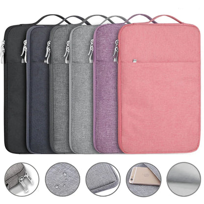 Portable Laptop Sleeve Bag Soft Cover 11 12 13 14 15 15.6 16 Inch for Macbook Huawei Xiaomi HP Dell Lenovo Laptop Sleeve Handbag.