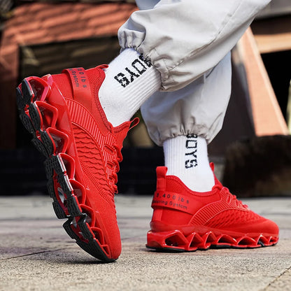 Luxury Men's Sneakers Casual Breathable Running Loafers Fashionable Trainer Race Tenis for Male Comfortable Shoes.