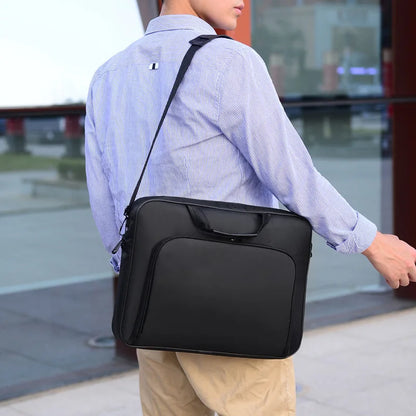 15.6/17inch Business Office Laptop Bag Large Capacity Handheld Shoulder Crossbody Bag for Men Executive Briefcase Hot Sale.