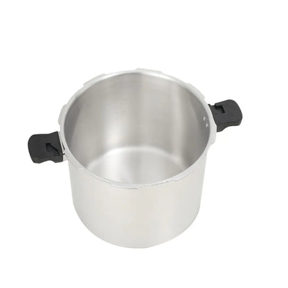 22L Aluminium Alloy Pressure Canner 90Kpa Thickened Explosion-proof Pressure Cooker Pot with Pressure Gauge and Safety Valve.