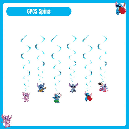 Disney Lilo und Stitch Geburtstag Party Dekoration Geschirr Tasse Teller Tischdecke Luftballons Thema Party liefert Banner Hintergrund.