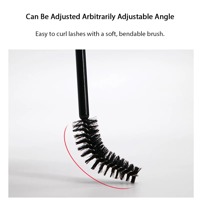 500/1000PCS Eyelashes Brushes Set Wholesaler Disposable Lash Mascara Brush Lashes Extension Eyebrow Wands Applicator Makeup Tool.