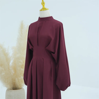 Ramadan Linen Abaya Dubai Turkey Islam Muslim Modest Dress Kaftan Prayer Clothes For Women Kebaya Robe Arabe Femme Musulmane